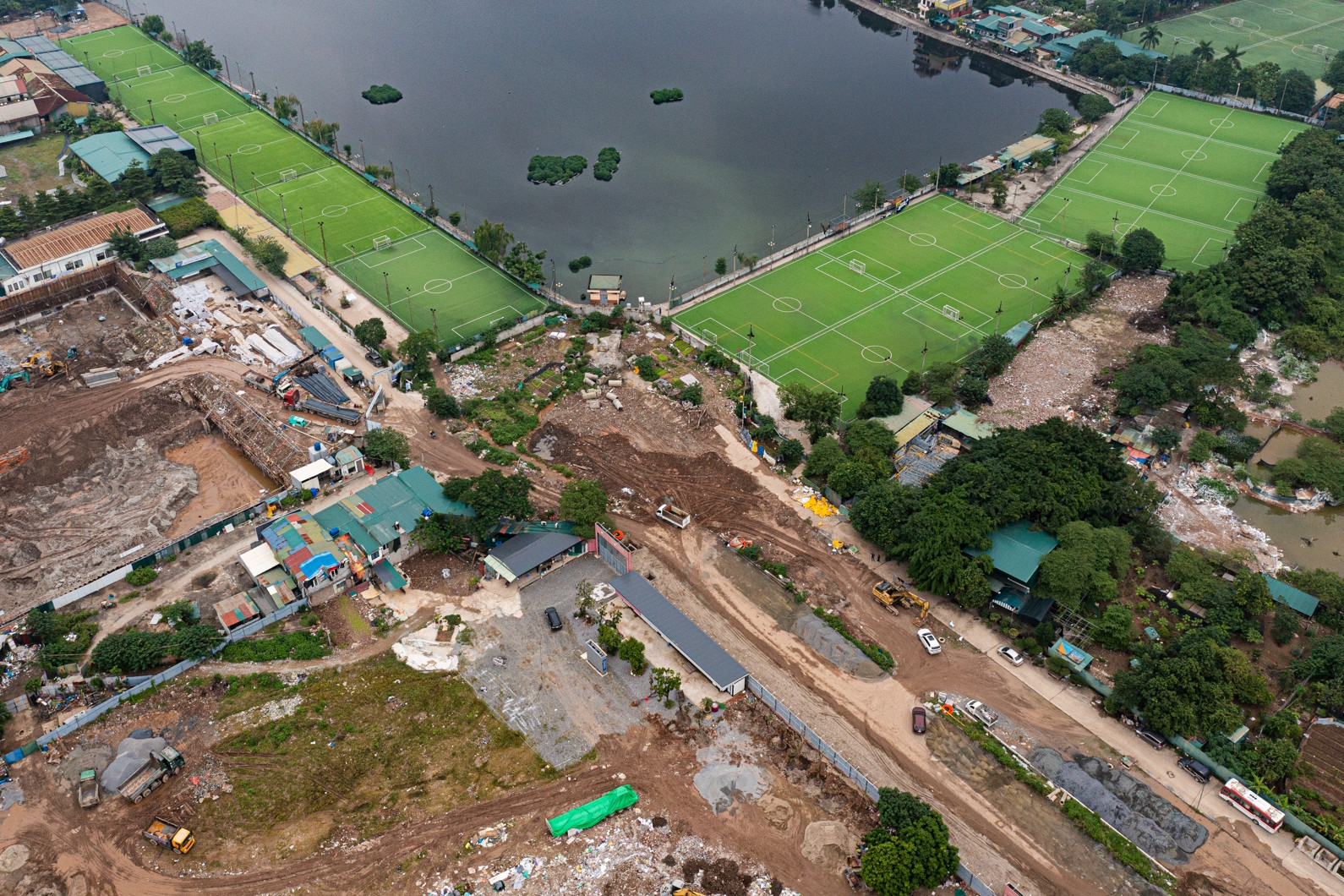 Đoạn trọng điểm Đầm Hồng - Quốc lộ 1A trên tuyến Vành đai 2,5 sắp khánh thành