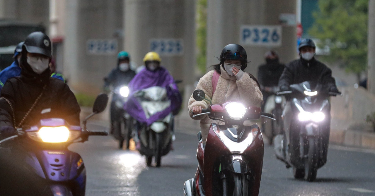 Miền Bắc đón không khí lạnh liên tiếp, mưa rả r...