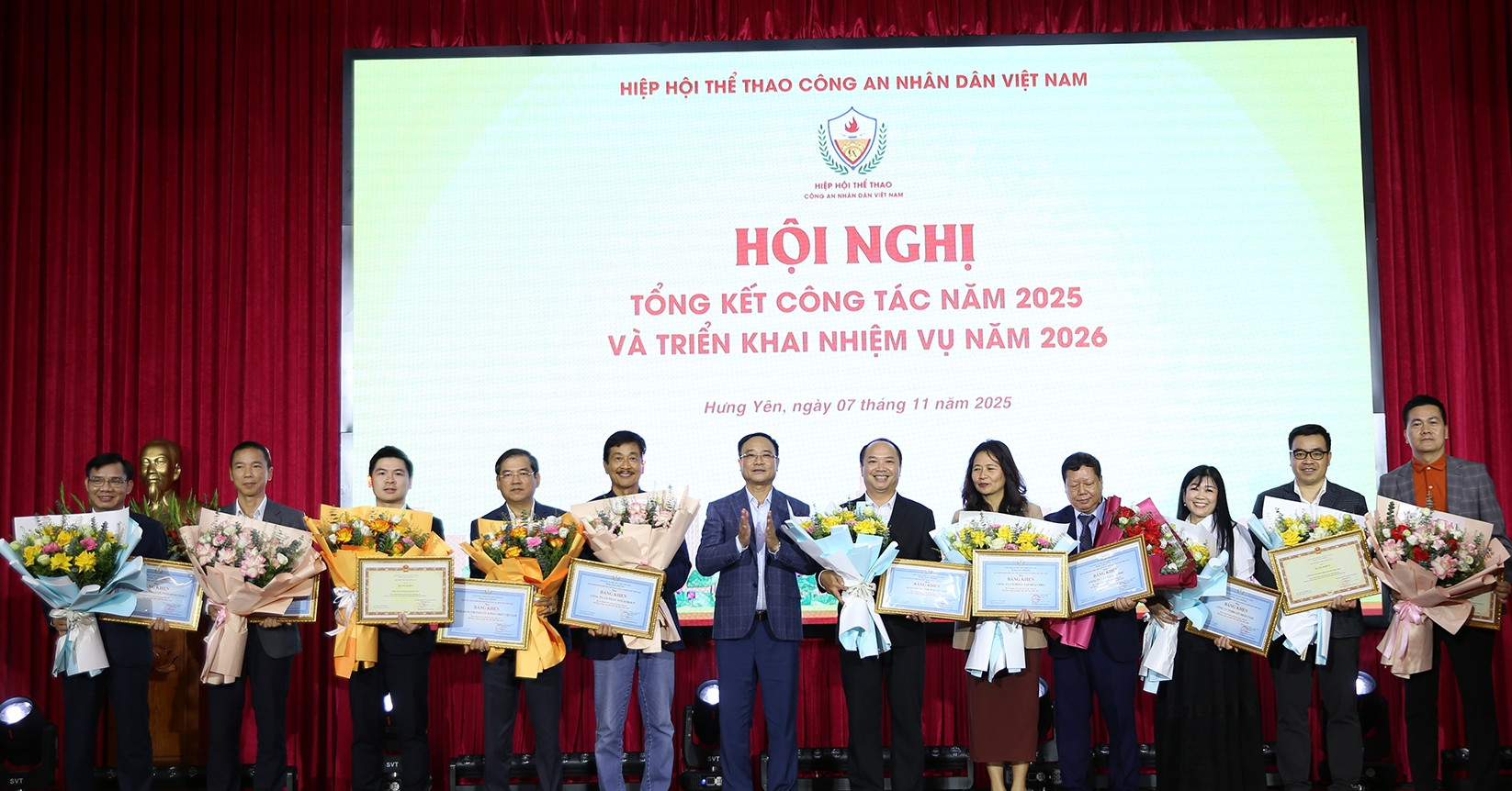 Thể thao CAND vinh danh nhiều tập thể, cá nhân xuất sắc