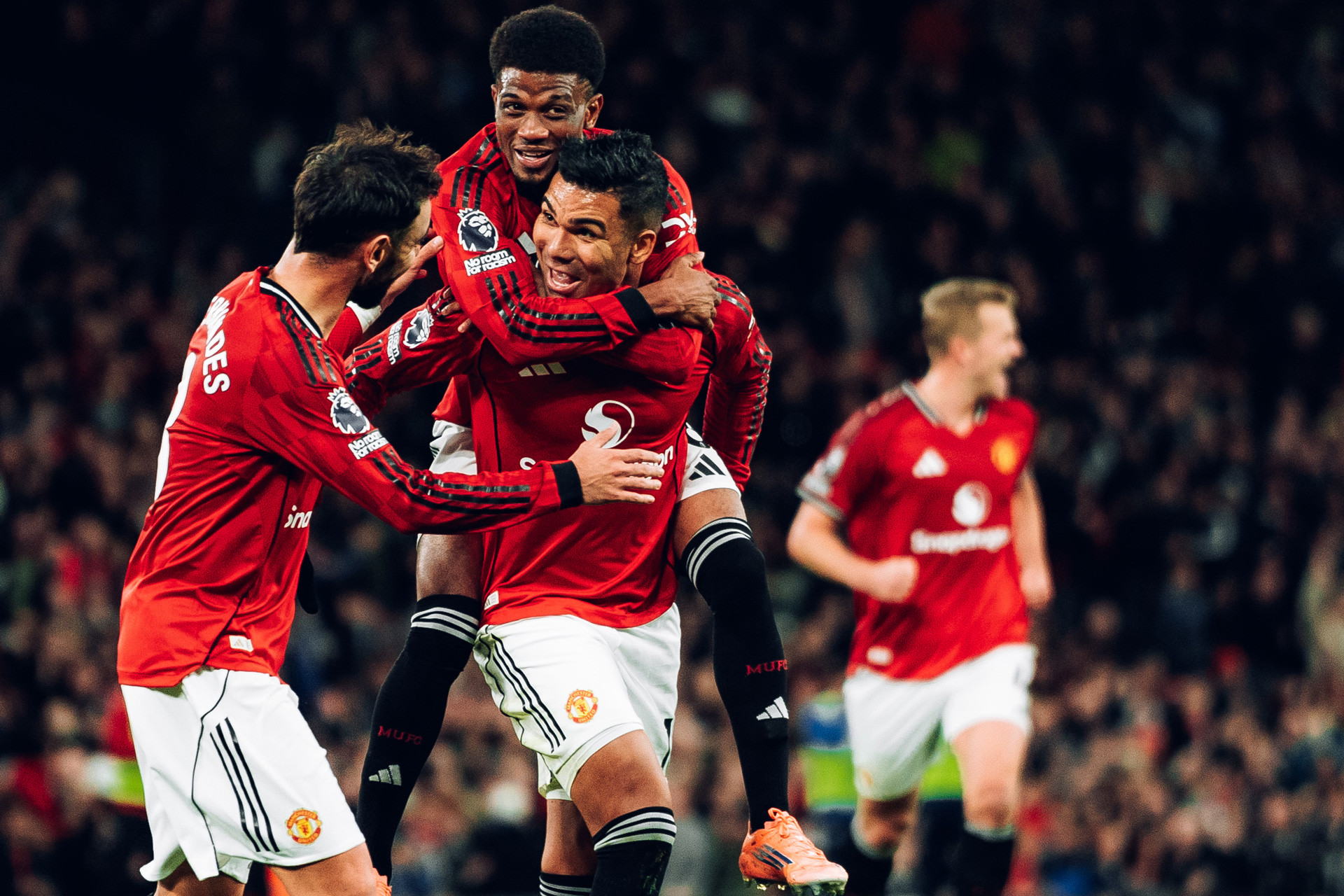 Casemiro đảm bảo cho chiến thắng. Ảnh: MUFC