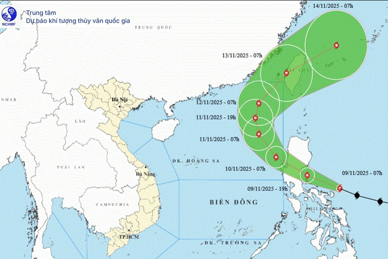 Bản tin sáng 9/11: Bão Fung-Wong đạt cấp siêu bão trước khi vào Biển Đông