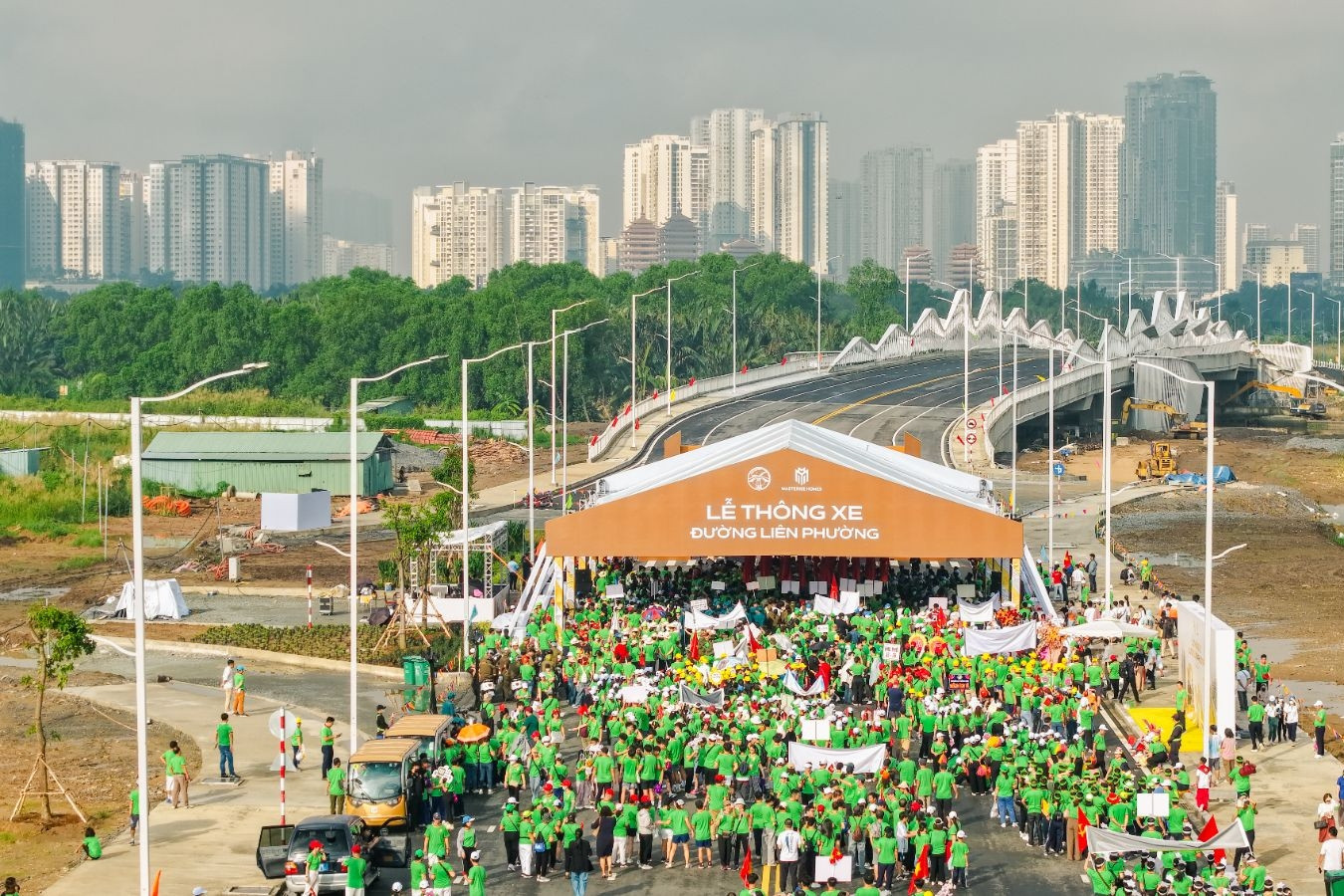 Thông xe đường Liên Phường, kết nối giao thông cửa ngõ phía Đông TP.HCM