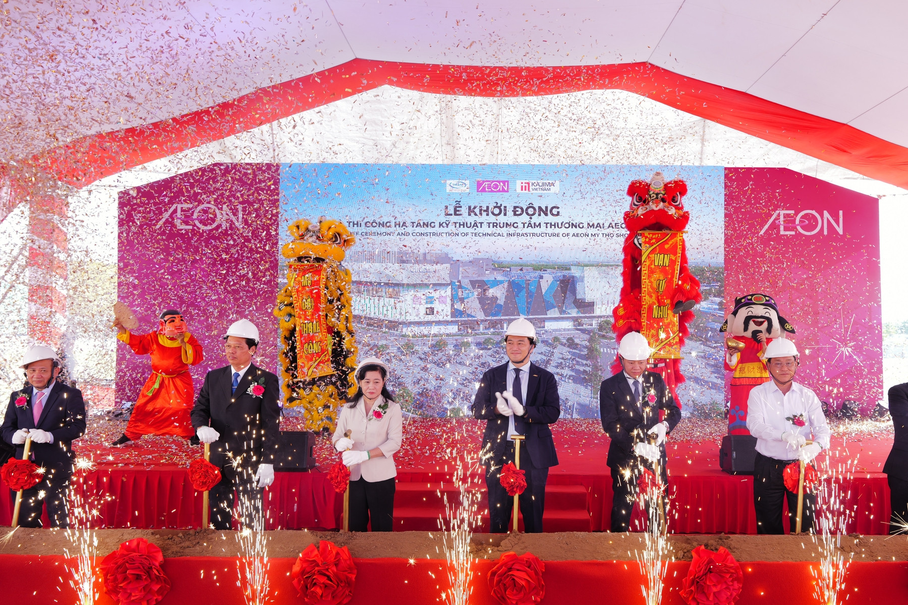 Aeon Việt Nam khởi động dự án Trung tâm thương mại Aeon Mỹ Tho