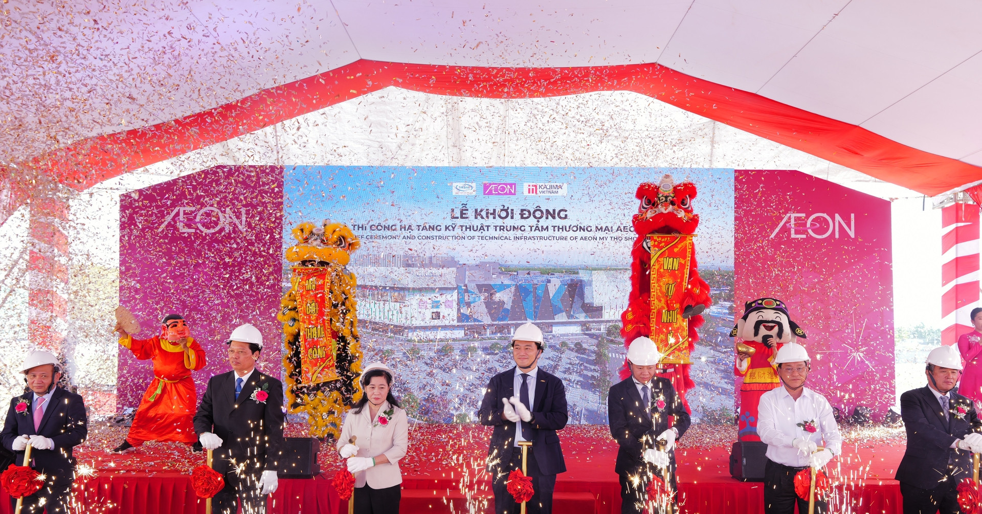 Aeon Việt Nam khởi động dự án Trung tâm thương mại Aeon Mỹ Tho