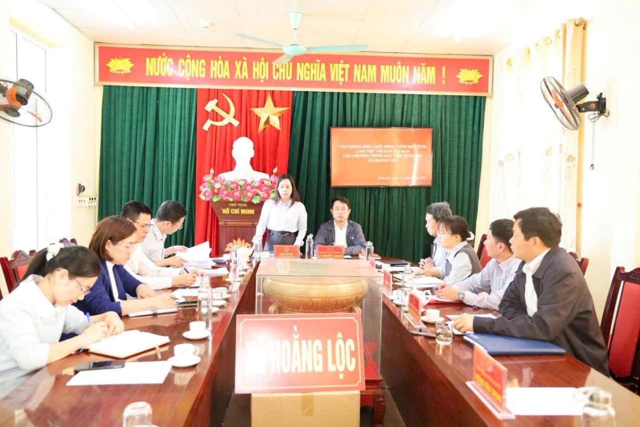 Hoằng Lộc đặt mục tiêu là điểm sáng nông thôn mới gắn với phát triển đô thị