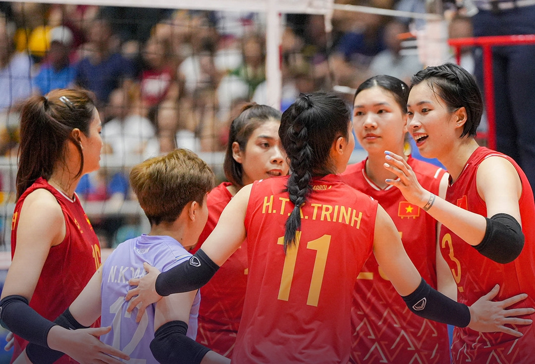 Lịch thi đấu bóng chuyền Nữ Việt Nam tại SEA Games 33