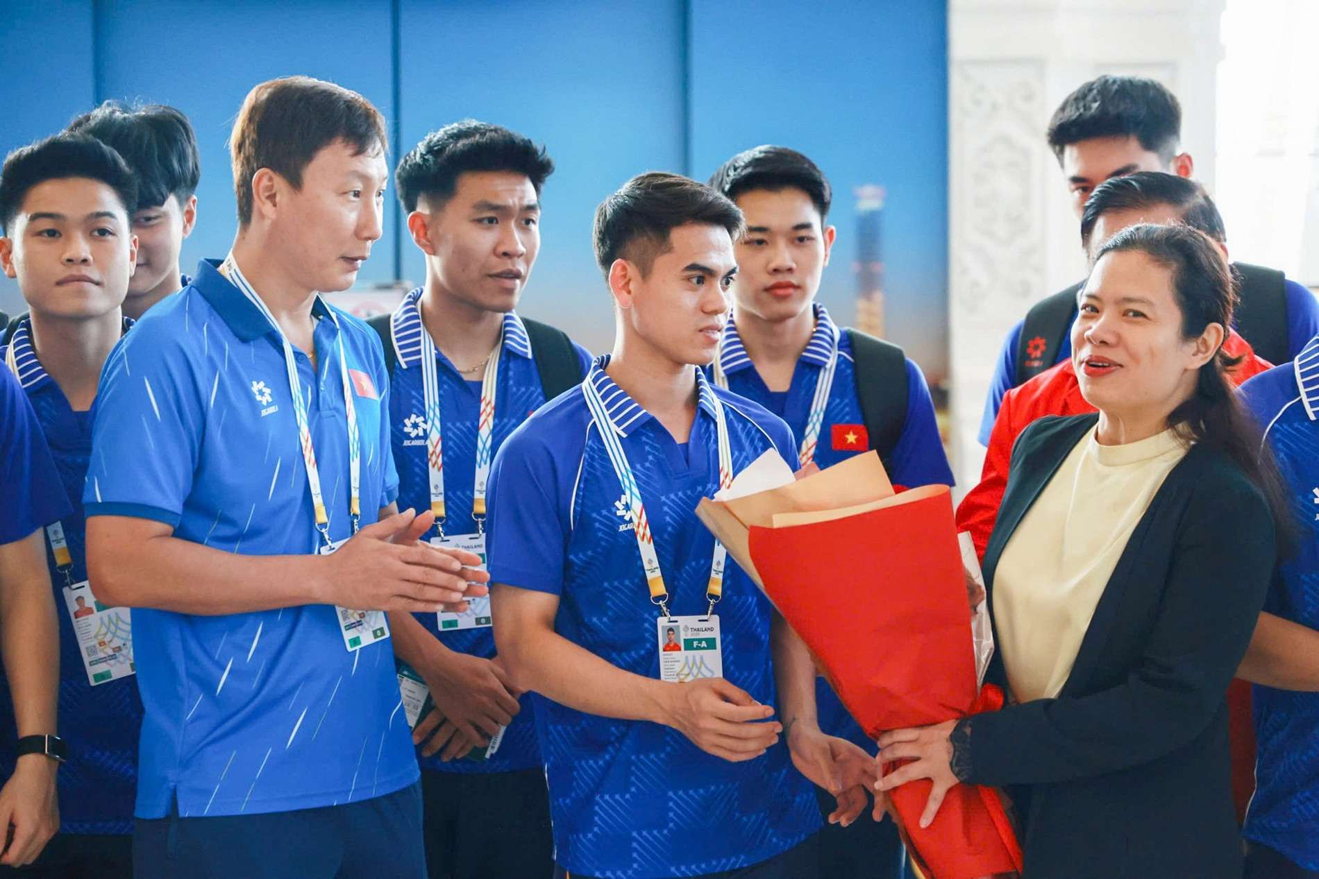 Tuyển nữ Việt Nam chốt danh sách dự SEA Games U22 Việt Nam đổ bộ tới Thái Lan, quyết tâm
