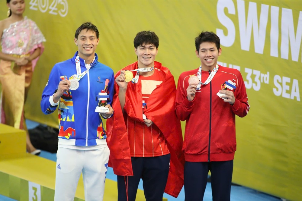 Bảng tổng sắp huy chương SEA Games 33 hôm nay 10/12: Việt Nam có 4 HCV