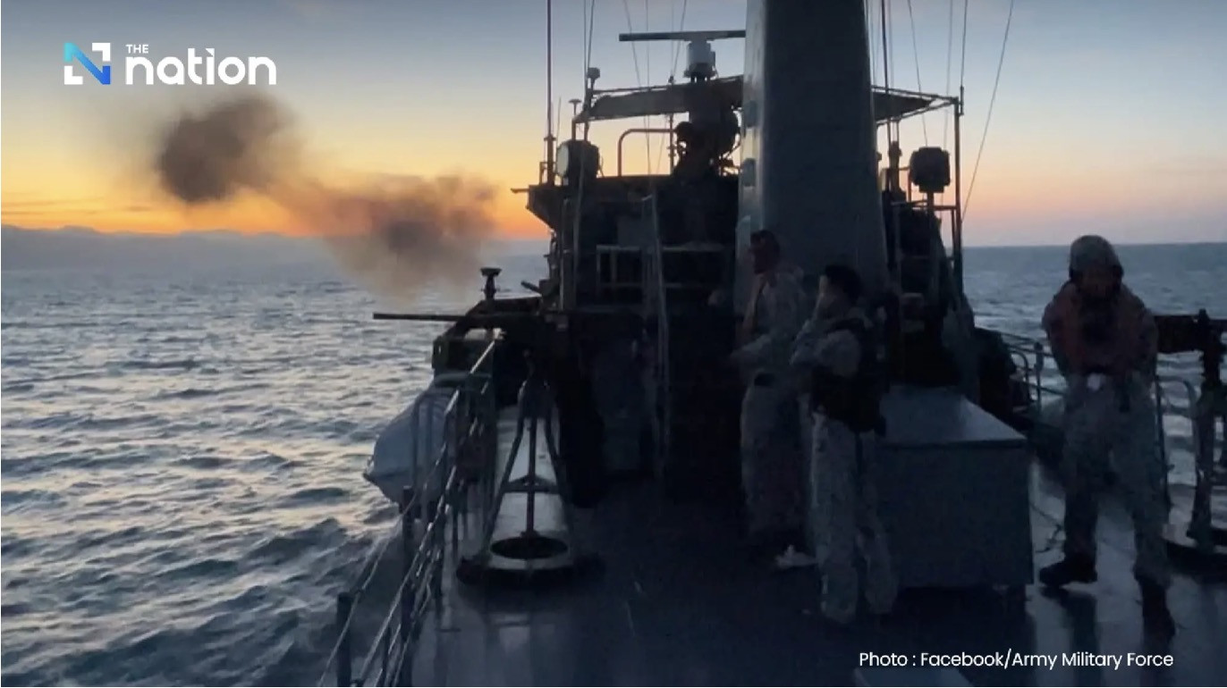 Hải quân Thái Lan. Ảnh: The Nation