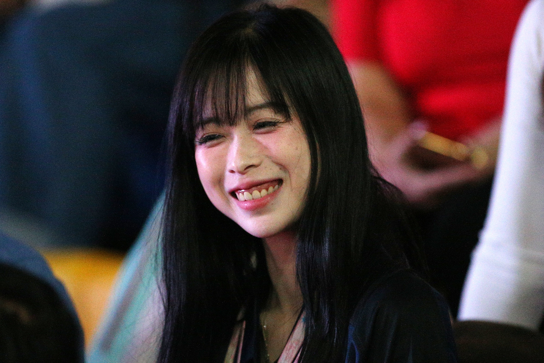 Hoa khôi Châu Tuyết Vân cùng bố mẹ tiếp lửa taekwondo Việt Nam