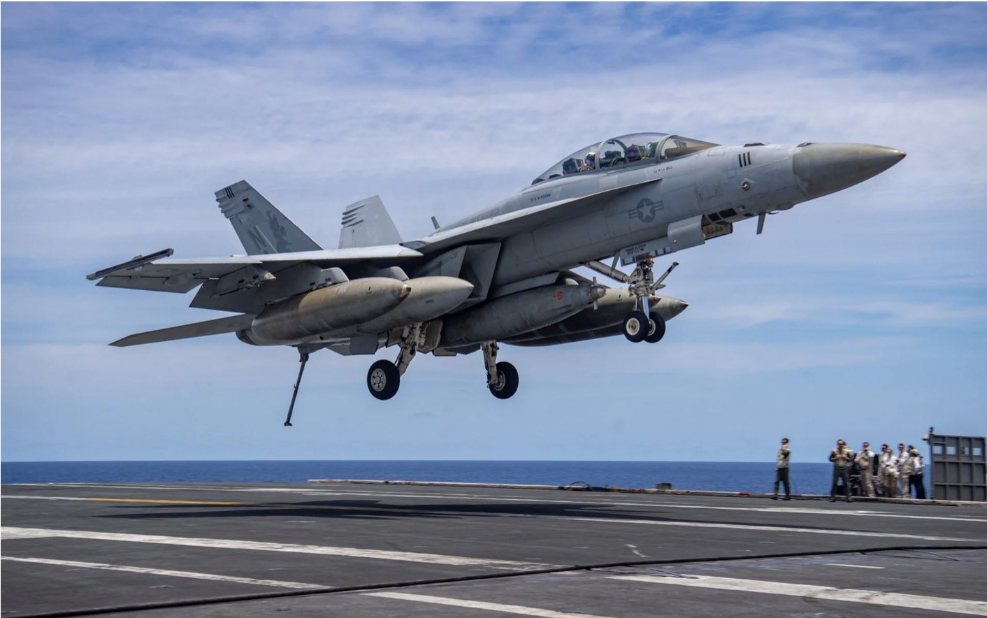 Máy bay chiến đấu Super Hornet. Ảnh: Telegraph