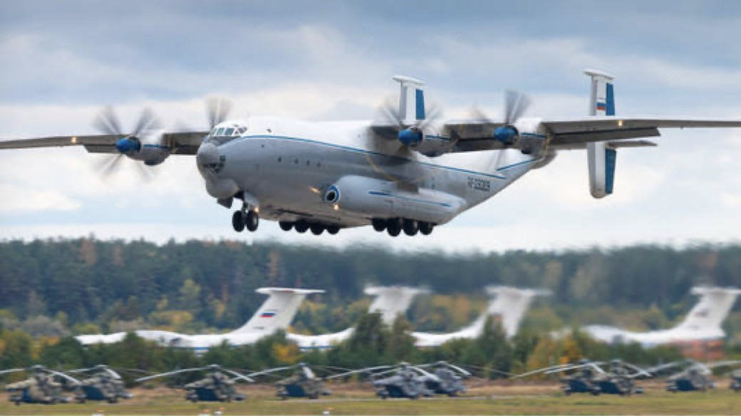 Máy bay An-22 Antey. Ảnh: Alexander Kopitar/Militarnyl.com