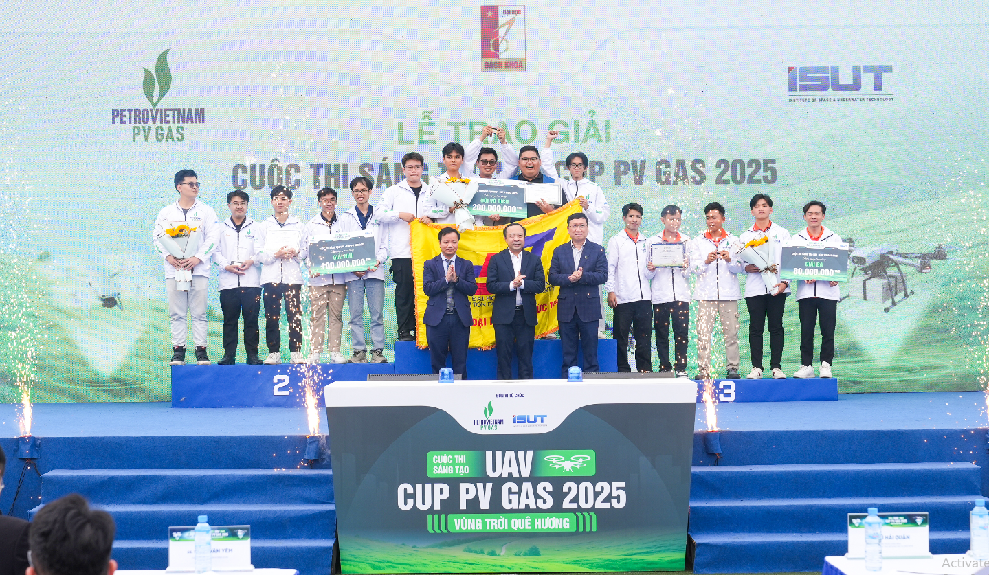 PV GAS đồng tổ chức cuộc thi ‘UAV Cup PV GAS 2025: Vùng trời quê hương’