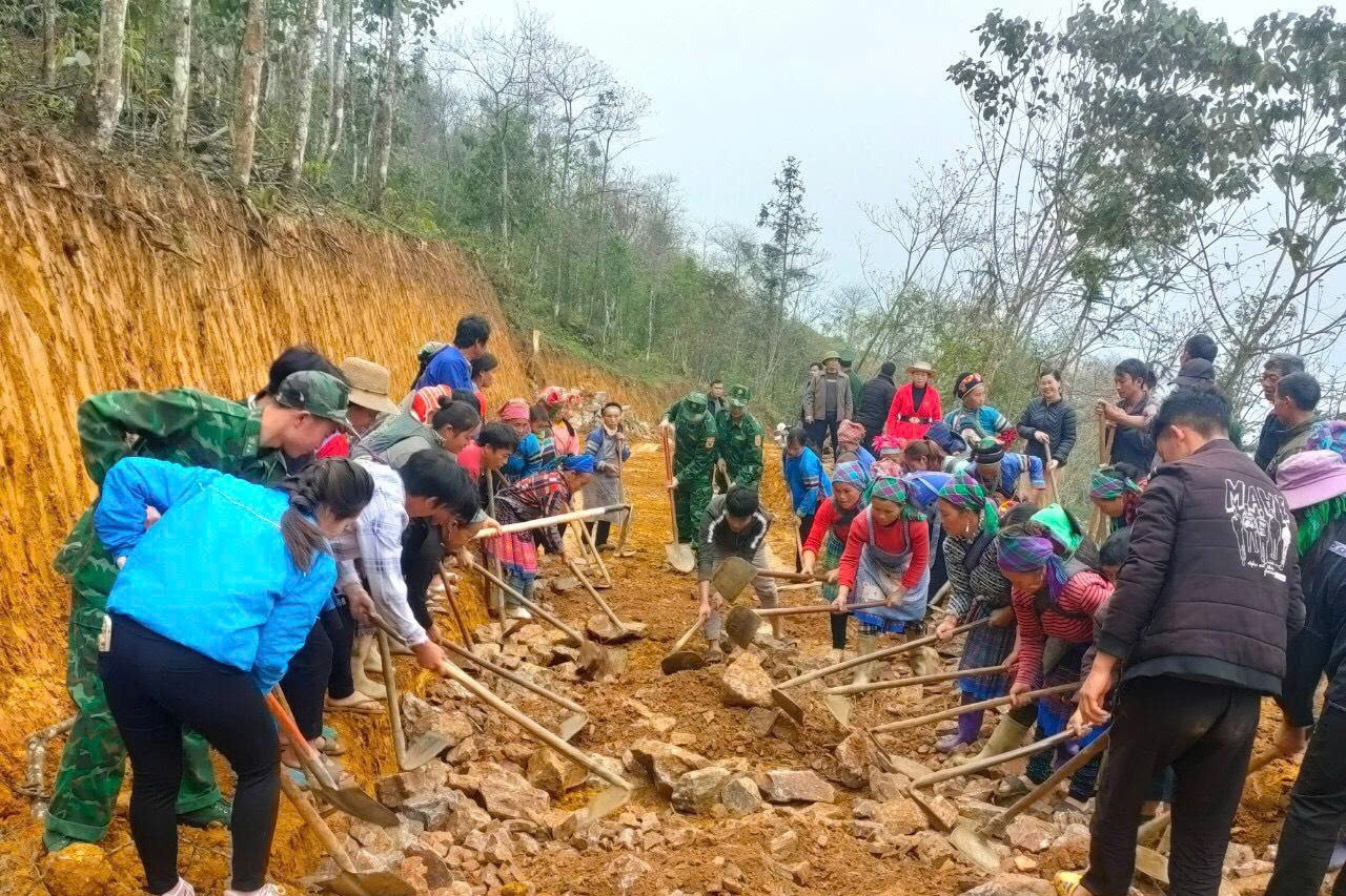 Đồn Biên phòng Tả Gia Khâu: Đồng hành xây dựng nông thôn mới vùng biên