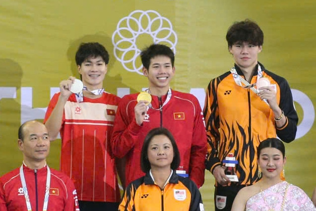 Bảng tổng sắp huy chương SEA Games 33 hôm nay 12/12: Mưa HCV cho Việt Nam