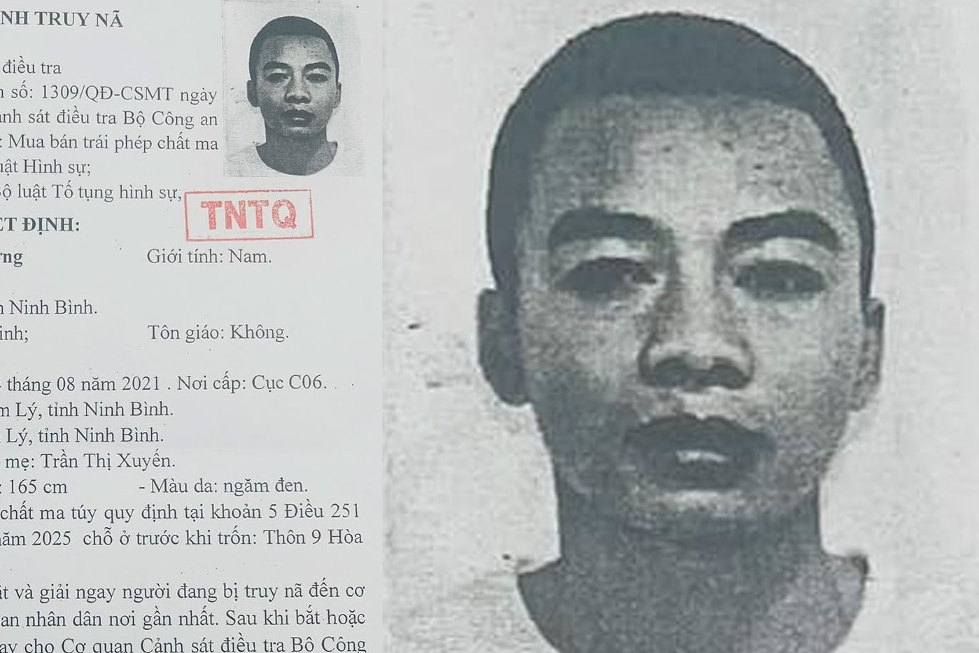 Bộ Công an quyết định truy nã đặc biệt Trần Ngọc Trường