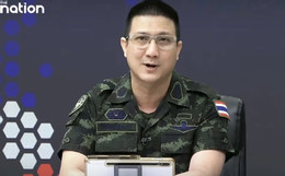 Đại tá Ritcha Suksuwanon - phó phát ngôn viên của quân đội hoàng gia Thái Lan. Ảnh: The Nation