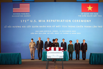 Hồi hương hài cốt quân nhân Mỹ mất tích trong chiến tranh tại Việt Nam