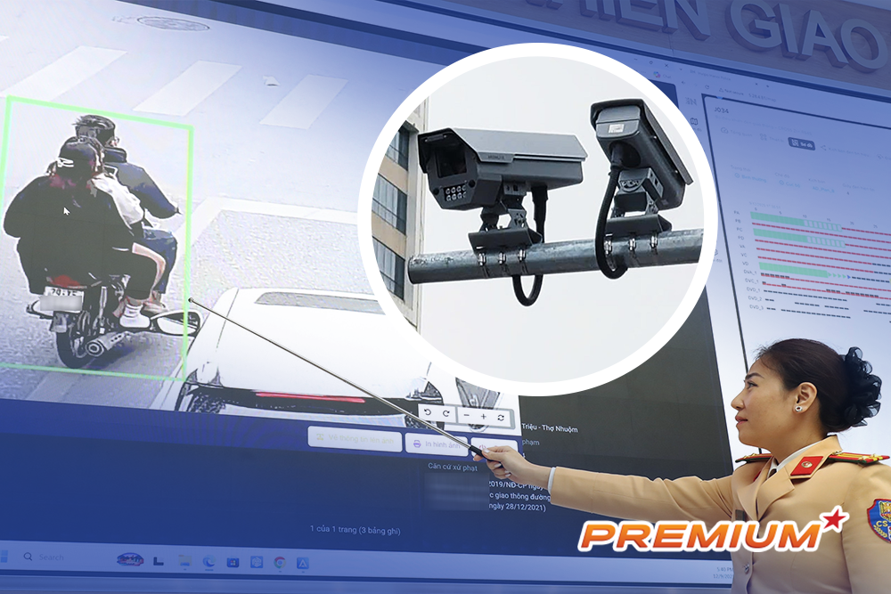 Hơn 1.800 camera AI ở Hà Nội có thể phát hiện 28 hành vi vi phạm giao thông