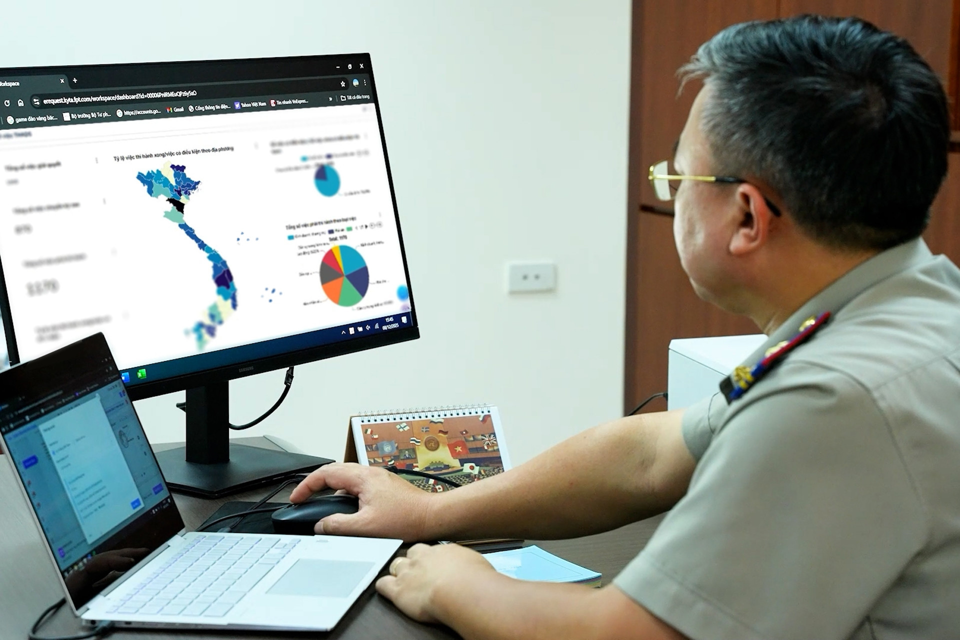 Kích hoạt nền tảng số và Trung tâm IOC lĩnh vực thi hành án dân sự