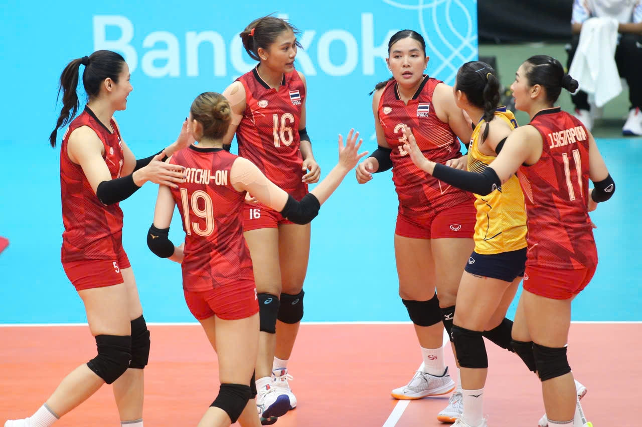  Bóng chuyền nữ Thái Lan tranh HCV SEA Games với Việt Nam 