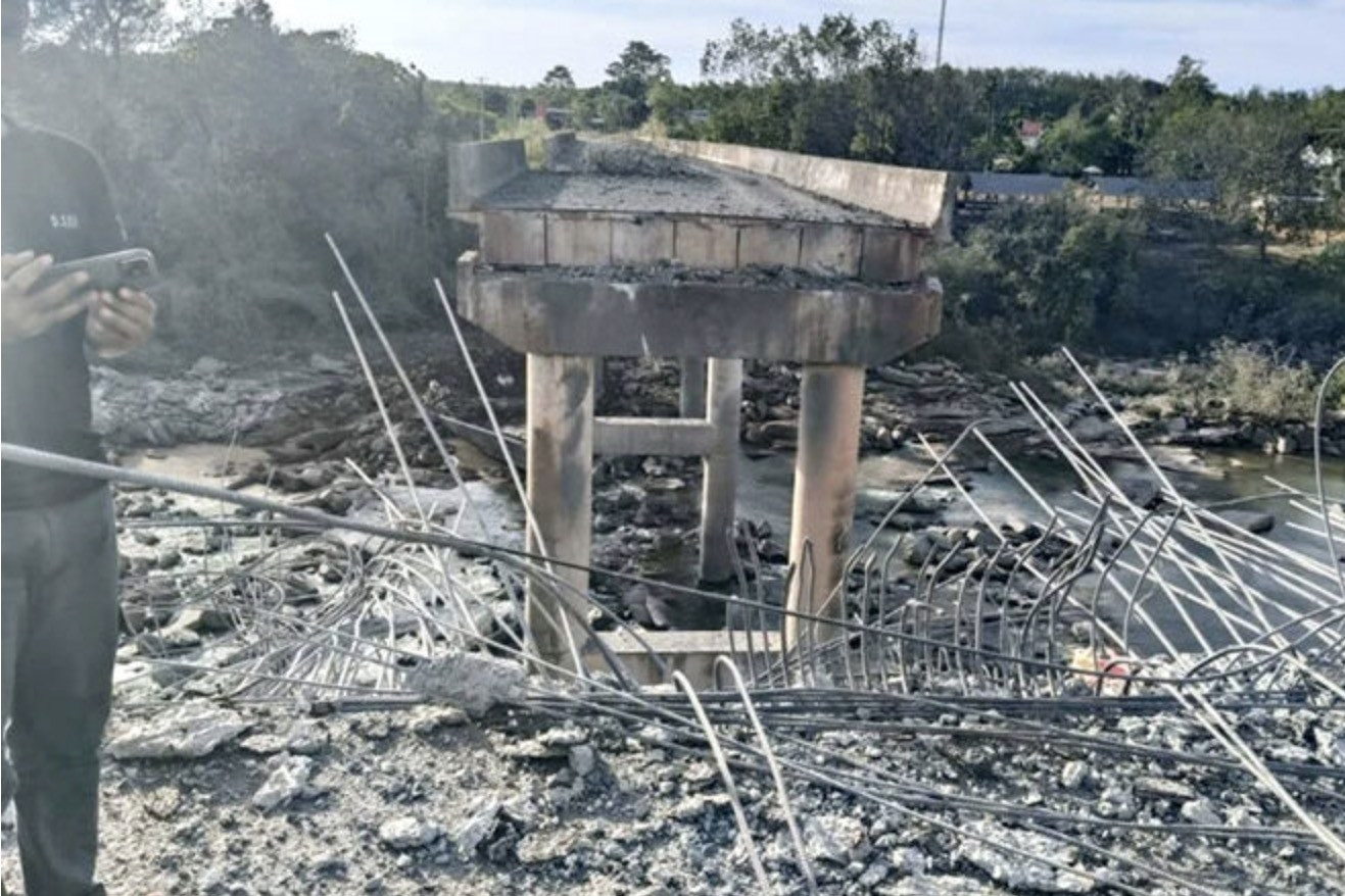 Bangkok phá hủy cầu, cân nhắc chặn tuyến đường biển trọng yếu ở Vịnh Thái Lan