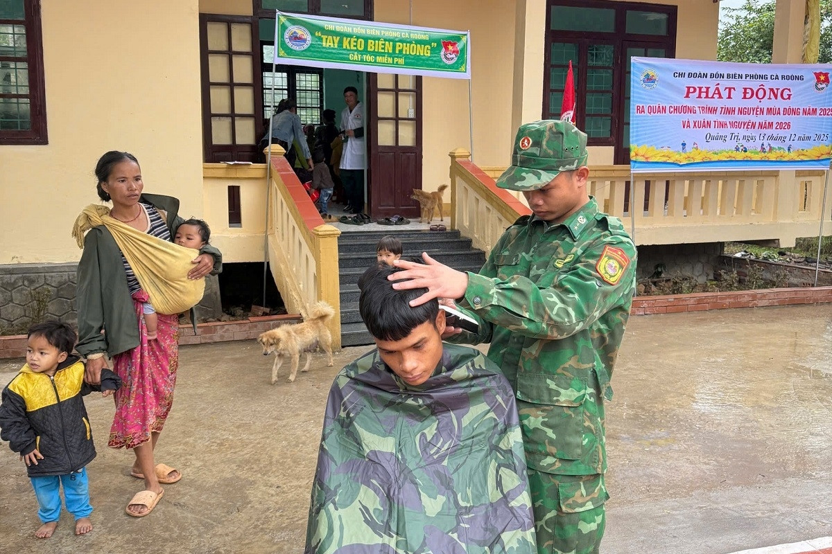 Bộ đội Biên phòng Quảng Trị triển khai hoạt động tình nguyện vì nhân dân vùng biên