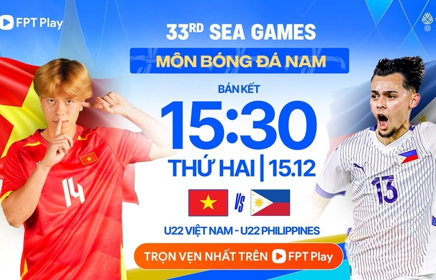  Link xem trực tiếp bóng đá U22 Việt Nam vs U22 Philippines: Bán kết SEA Games 