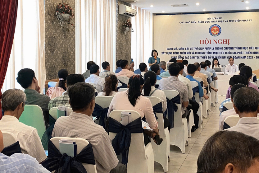 Nâng cao hiệu quả trợ giúp pháp lý từ các Chương trình mục tiêu quốc gia