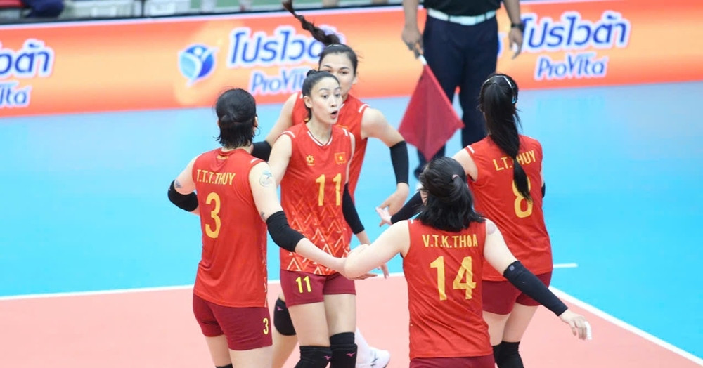 Trực tiếp bóng chuyền nữ Việt Nam 2-3 Thái Lan:...