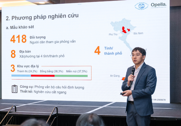 Đại diện Viện Chính sách & Chiến lược Y tế chia sẻ kết quả nghiên cứu (2).png