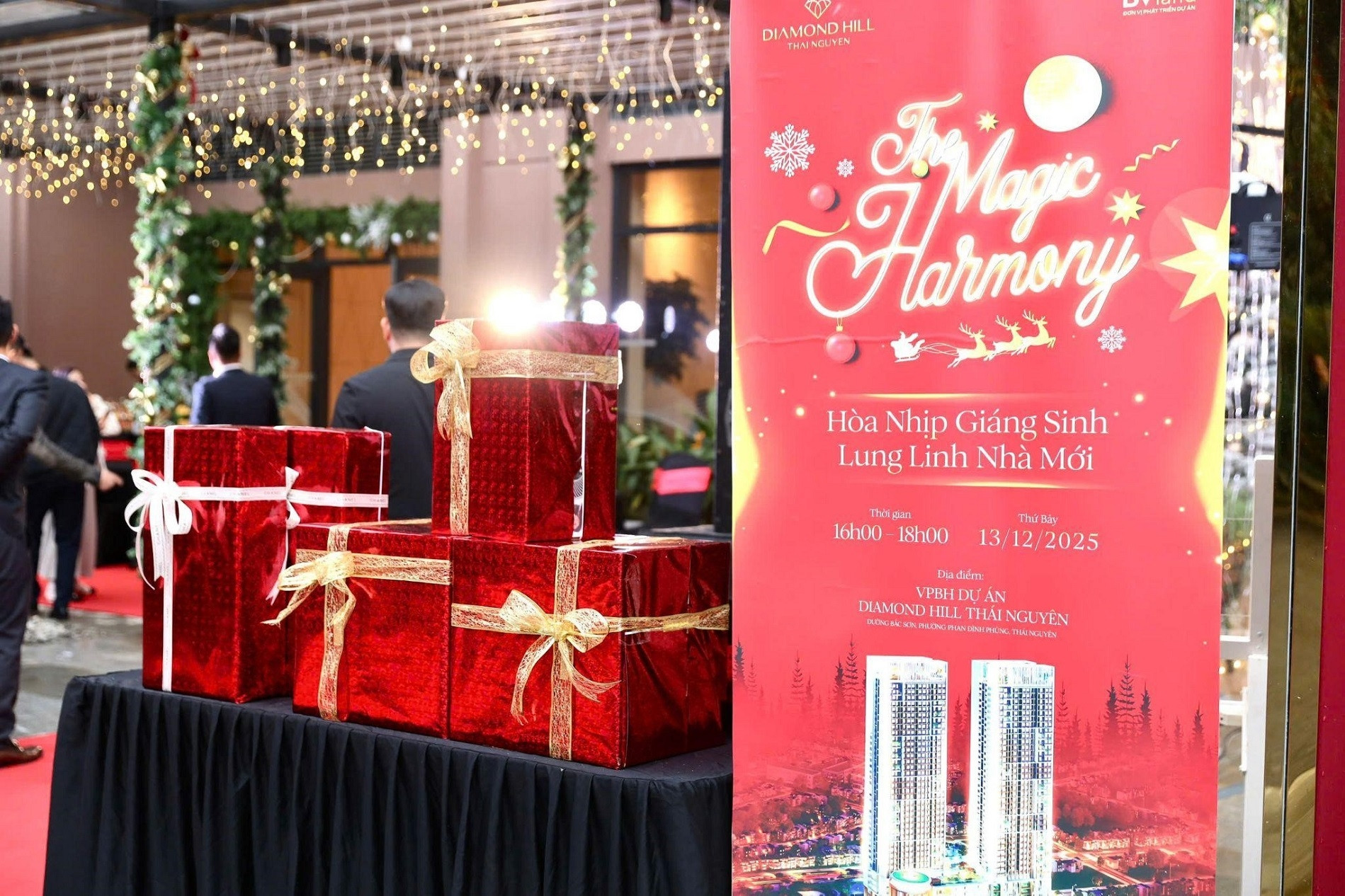 Giáng sinh tại Diamond Hill Thái Nguyên - dấu ấn của một biểu tượng sống mới