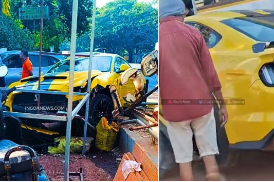 Thuê siêu ngựa Ford Mustang tự lái, du khách gây tai nạn nghiêm trọng