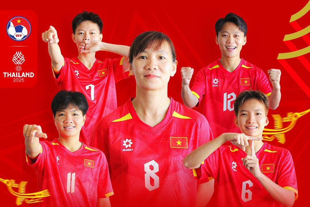 Futsal nữ Việt Nam thẳng tiến vào chung kết SEA Games 33