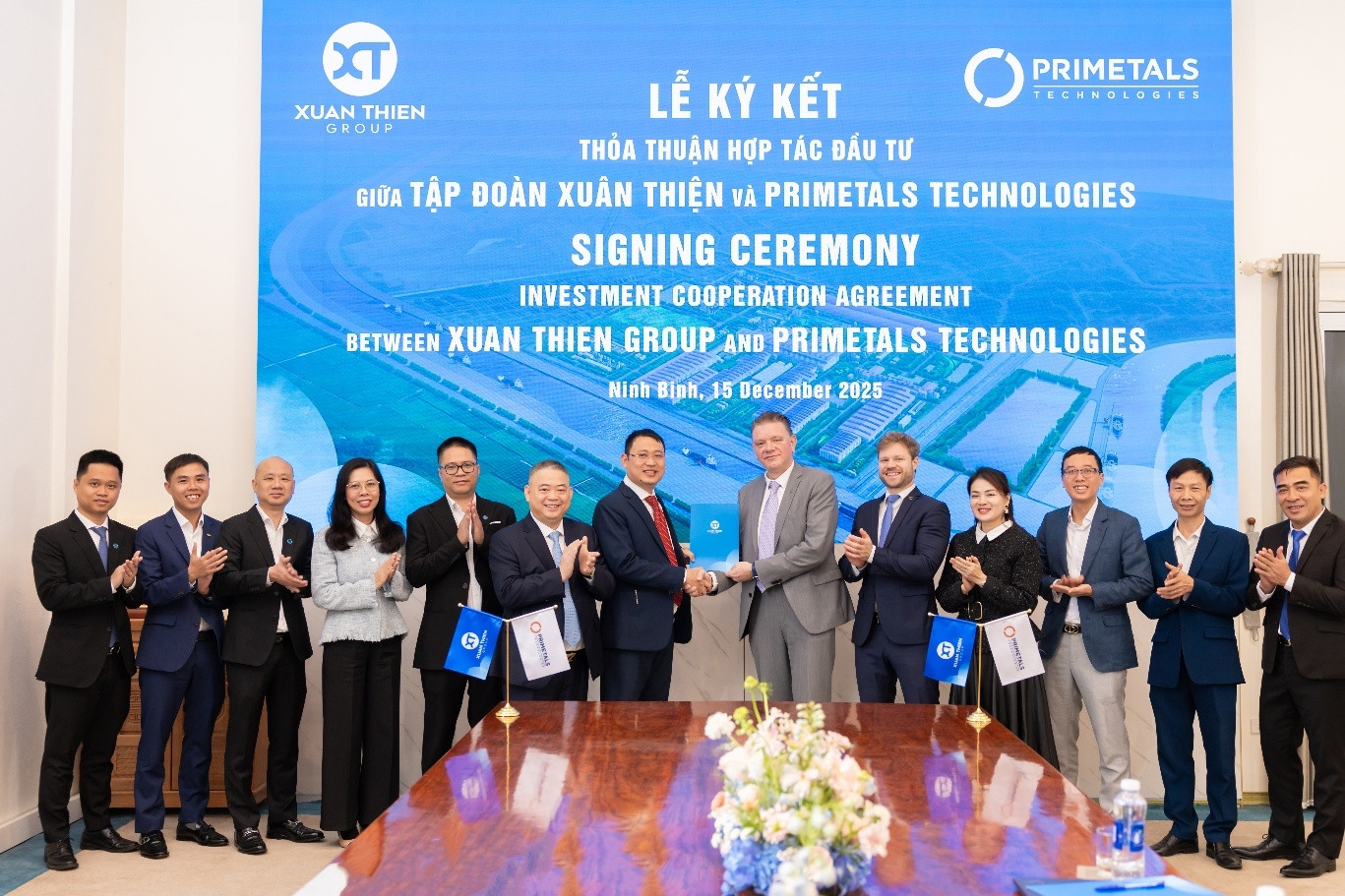 Xuân Thiện Group hợp tác Primetals Technologies: Kỷ nguyên thép chất lượng cao