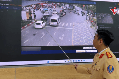 Cận cảnh camera AI ở Hà Nội phát hiện lỗi mới, truy vết xử lý lỗi cũ
