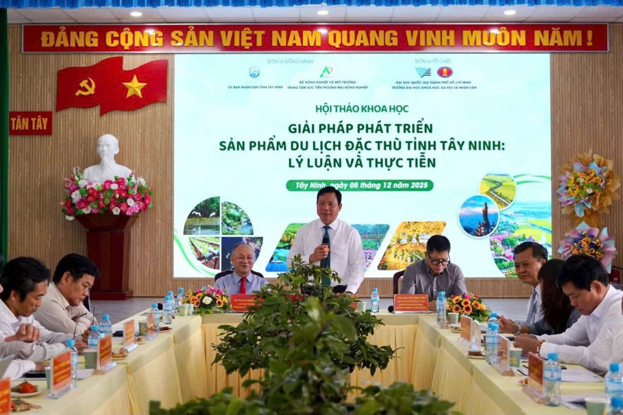 Tây Ninh: Phát triển du lịch đặc trưng, xây dựng nông thôn mới bền vững