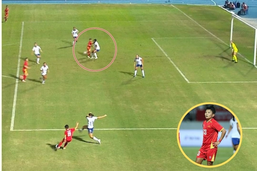 Video trọng tài 'cướp trắng' bàn thắng đẹp của tuyển nữ Việt Nam