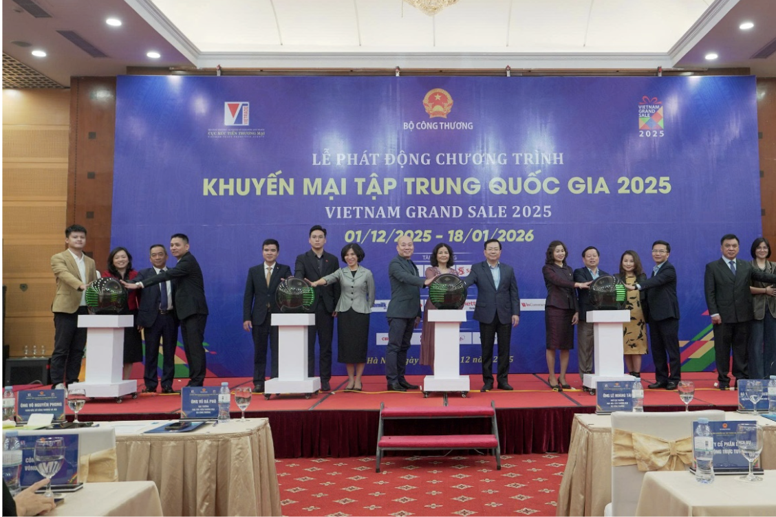Vietnam Grand Sale 2025 - ‘Đại tiệc’ khuyến mại cuối năm trên toàn quốc