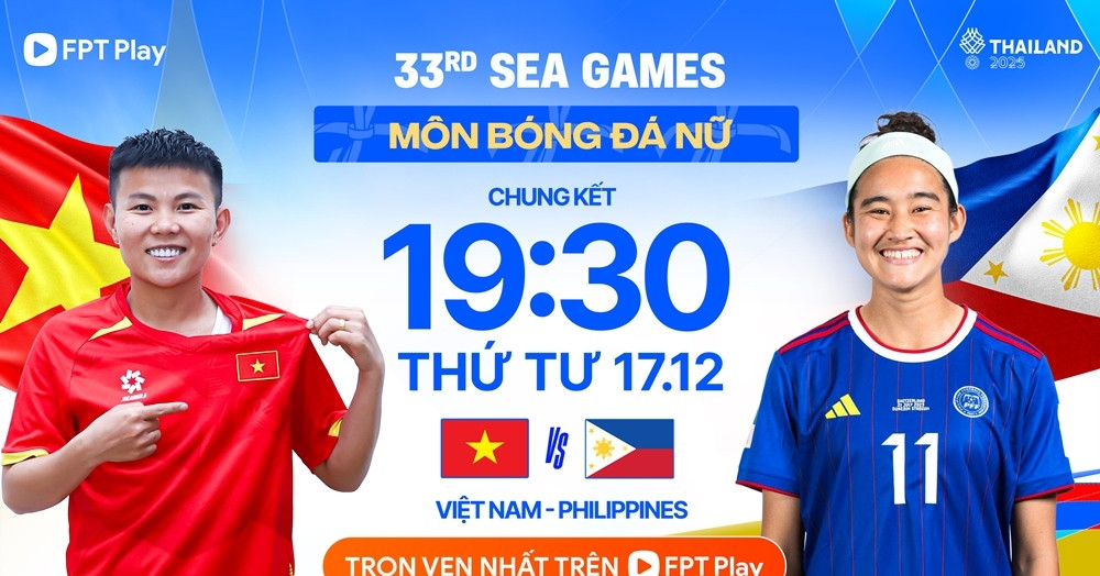 Xem trực tiếp bóng đá Nữ Việt Nam vs Philippines, chung kết SEA Games kênh nào?