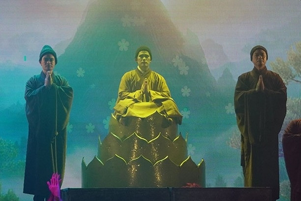 Xiếc, cải lương tái hiện trọn vẹn cuộc đời Đức vua - Phật hoàng Trần Nhân Tông