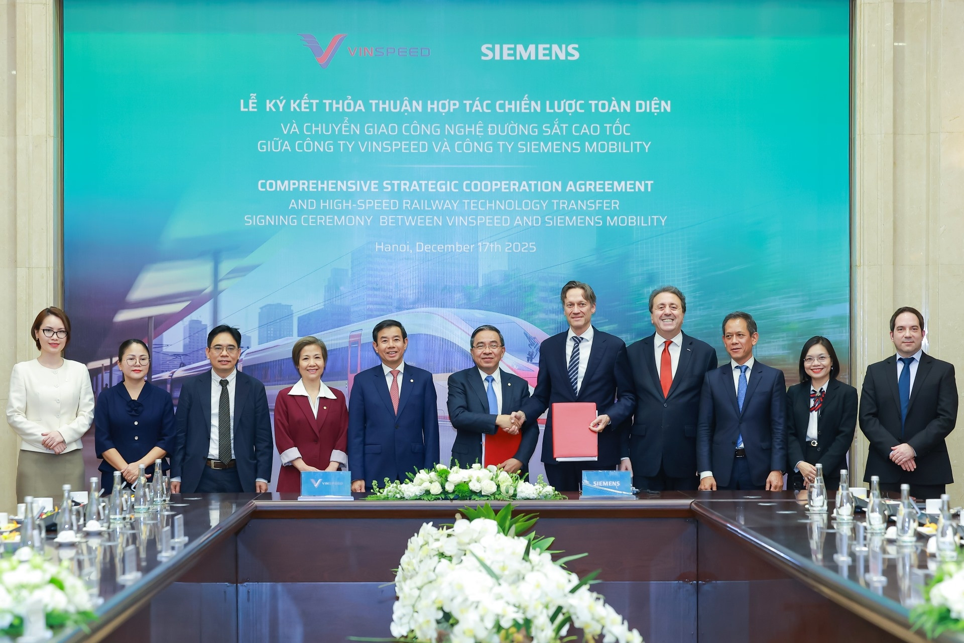 Chọn Siemens Mobility làm đường sắt cao tốc là ‘chơi ở trình độ cao nhất’