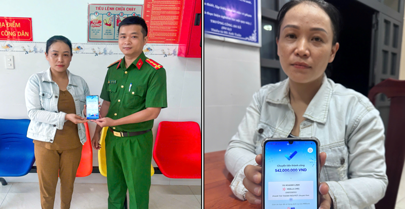 Người phụ nữ ở Lâm Đồng bất ngờ nhận hơn nửa tỷ đồng từ tài khoản lạ tại Phú Thọ..png