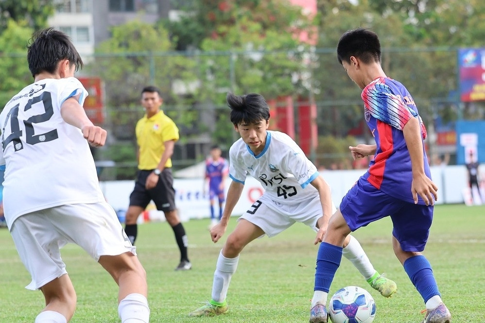 Sôi động giải Bóng đá Thiếu niên quốc tế U13 Việt Nam – Nhật Bản