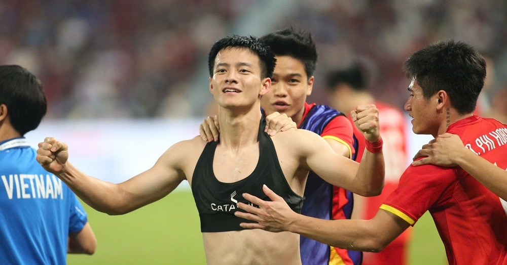 Video bóng đá U22 Việt Nam 3-2 U22 Thái Lan: Tấ...