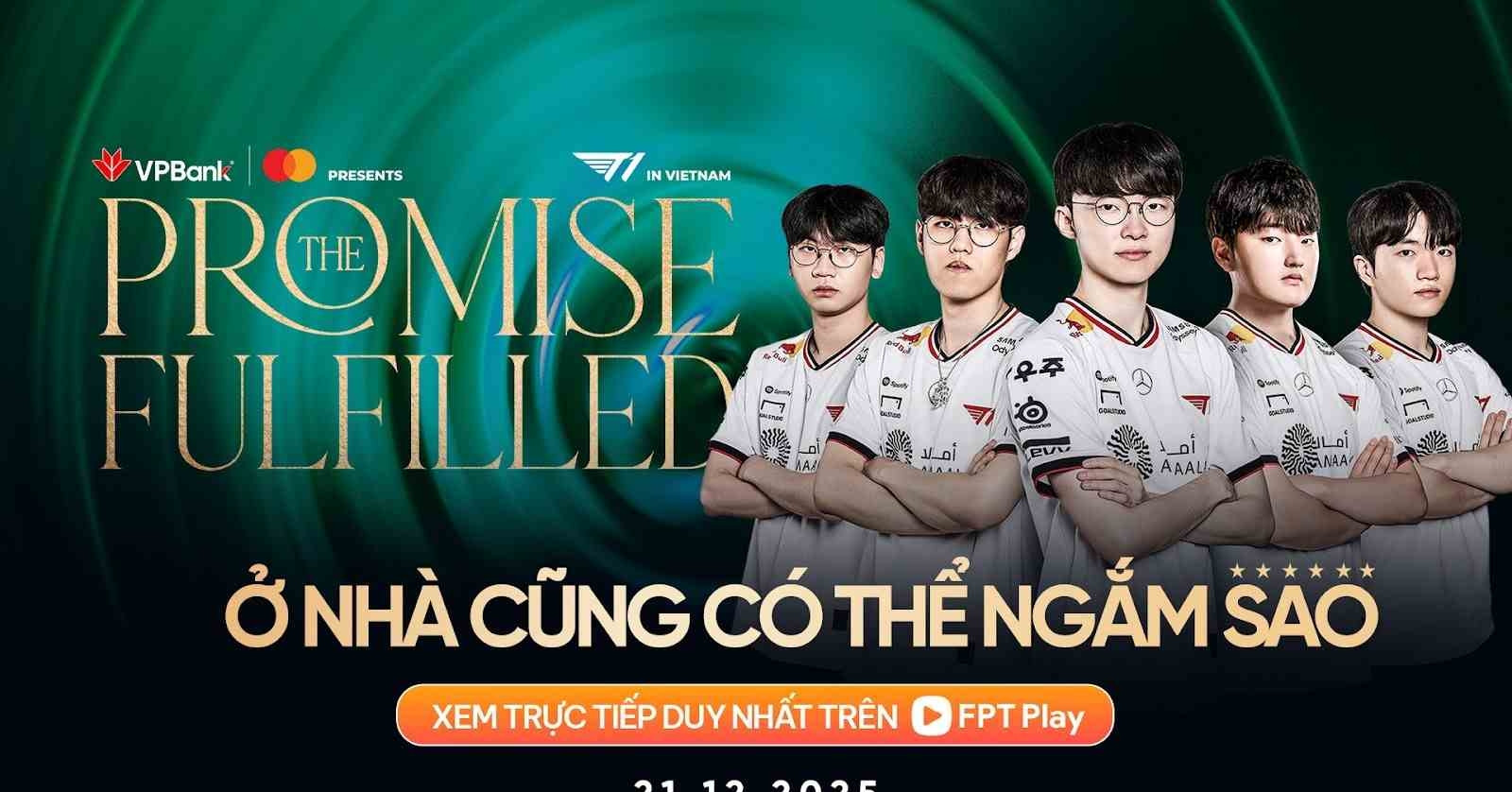 Xem giao lưu với T1 và huyền thoại eSport Faker ở đâu?