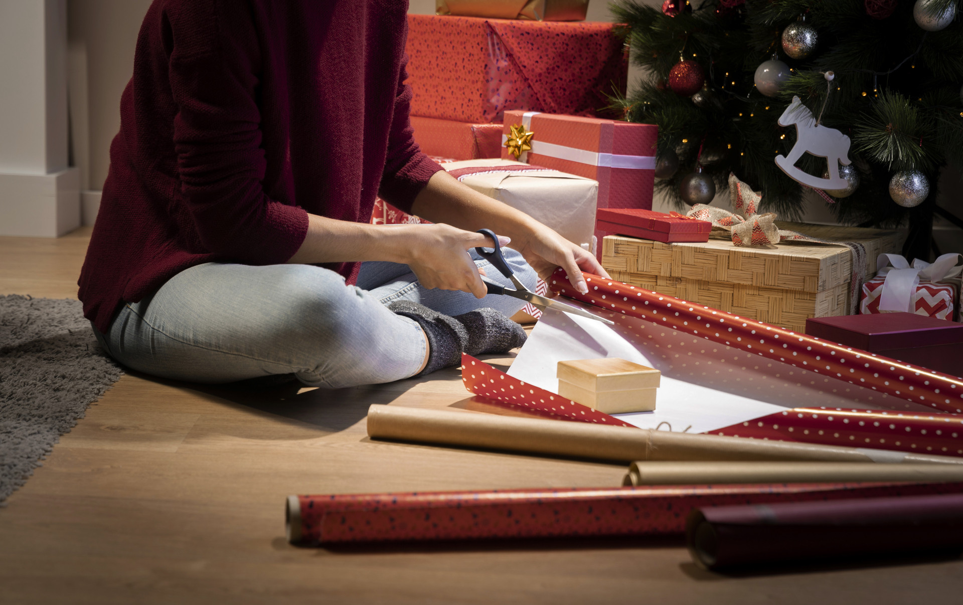 cây thông giáng sinh tiệc giáng sinh