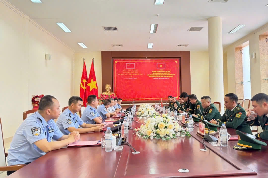 Đẩy mạnh đối ngoại biên phòng, xây dựng đường biên hòa bình, ổn định, phát triển