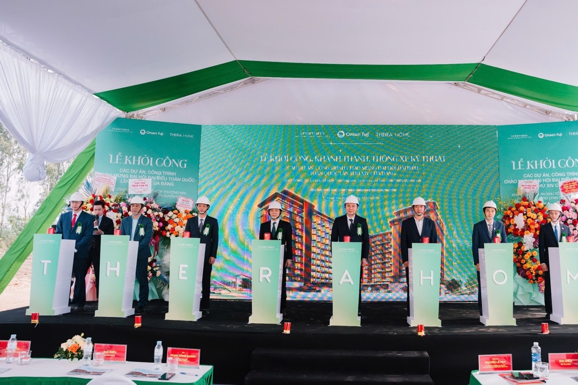 Hưng Yên: Khởi công dự án Lynn Times Onsen Retreat