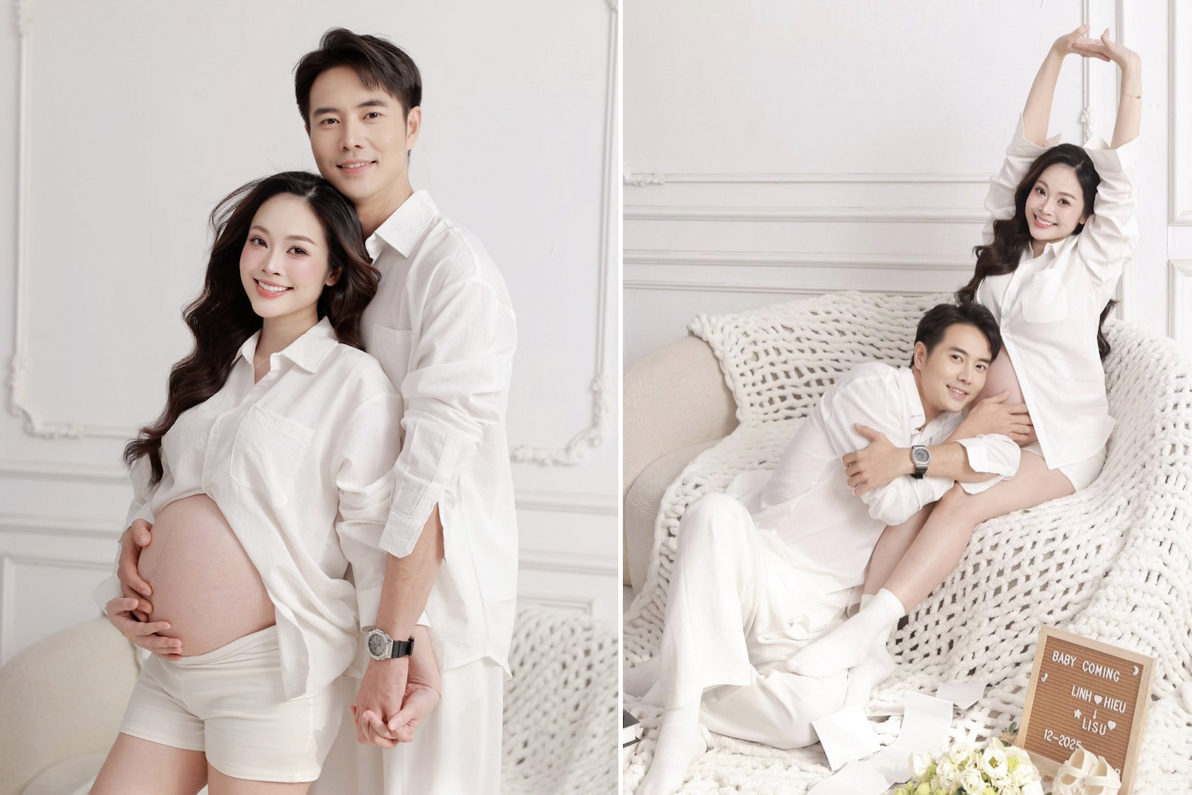 MC Thuỳ Linh VTV khoe tin vui bên chồng diễn viên kém 5 tuổi